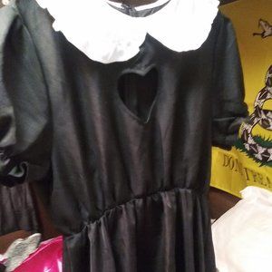 Maid Dress with Heart Cut Out Design